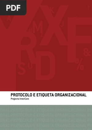 Protocolo e etiqueta organizacional