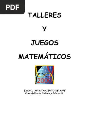 Talleres y juegos matemáticos