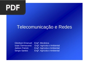 Telecomunicação e Redes (Portugués) (Presentación)