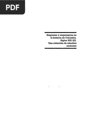 Empresas y empresarios en la historia de Colombia