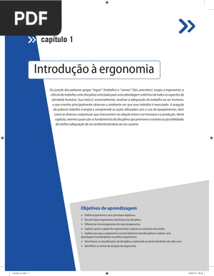 Introdução à ergonomia (Portugués)