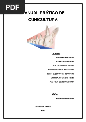 Manual Prático de Cunicultura (Portugués)