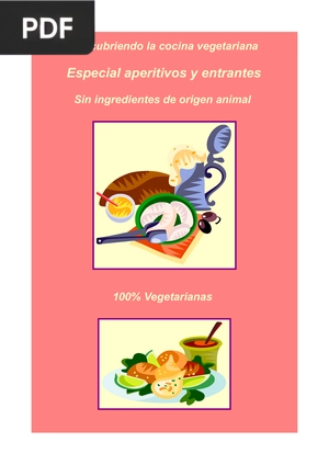 Especial aperitivos y entrantes