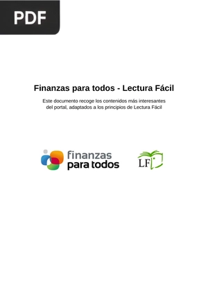 Finanzas para todos. Lectura Fácil