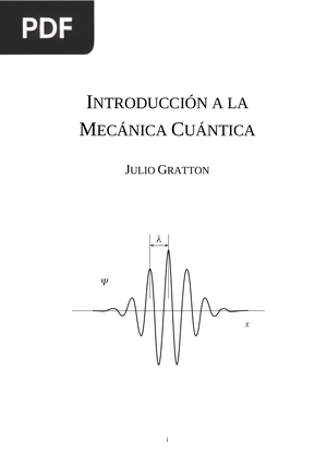 Introducción a la mecánica cuántica