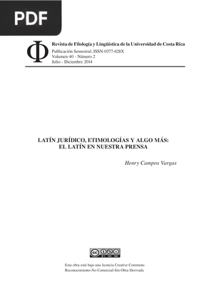 Latín Jurídico, etimologías y algo más: El Latín en Nuestra Prensa