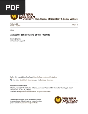 Attitudes, Behavior, and Social Practice (Inglés)