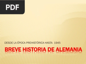 Breve Historia De Alemania (Presentación)