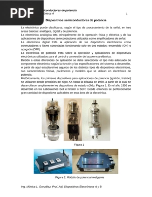 Dispositivos semiconductores de potencia