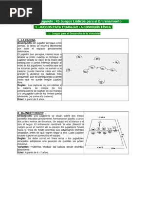 Juegos para trabajar la condición física