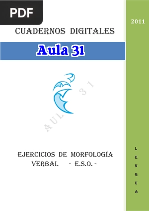 Morfología verbal: ejercicios de iniciación