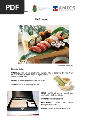 Sushi casero (Artículo)