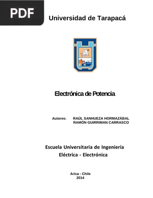 Electrónica de Potencia