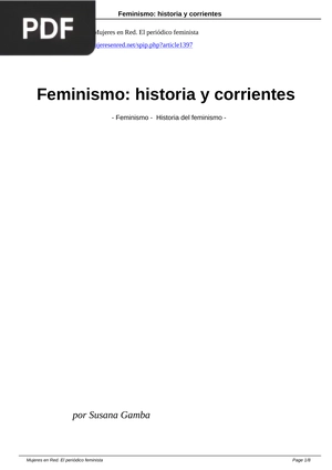 Contra el feminismo