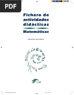 Fichero de actividades didácticas. Matemáticas