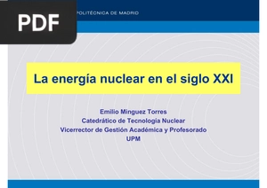 La energía nucleoeléctrica en el siglo XXI (Presentación)