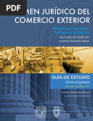 Régimen Jurídico del Comercio Exterior (Guía de estudio)