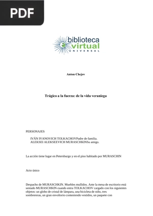 Trágico a la Fuerza: De la vida Veraniega