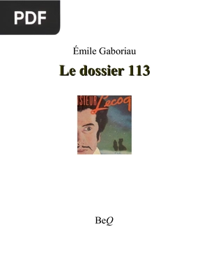 Le Dossier 113