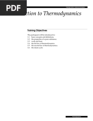 Introduction to Thermodynamics (Inglés)