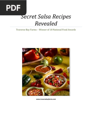 Secret Salsa Recipes Revealed (Inglés)