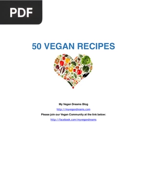 50 Vegan Recipes (inglés)