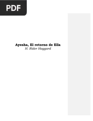 Ayesha: el retorno de Ella