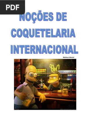 Noções de coquetelaria internacional