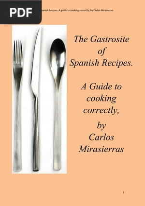 The Gastrosite of Spanish Recipes (Inglés)