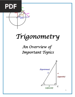 Trigonometry (Inglés)