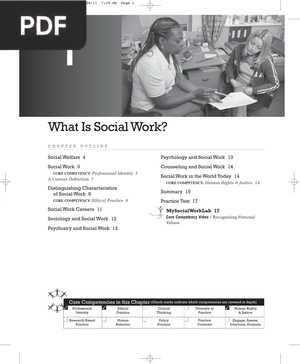 What Is Social Work? (Inglés)