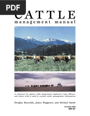 Cattle management manual (Inglés)