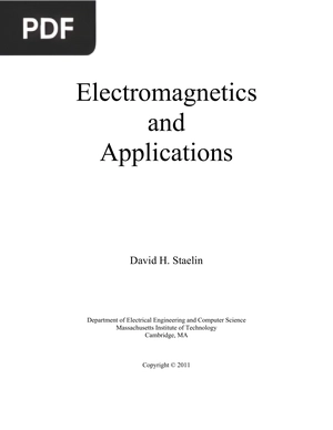 Electromagnetics and Applications (Inglés)