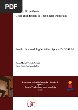 Estudio de metodologías ágiles. Aplicación SCRUM