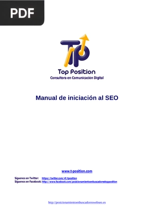 Manual de iniciación al SEO