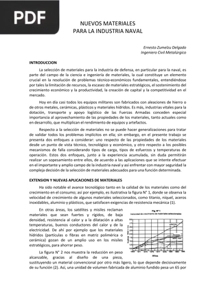 Nuevos materiales para la industria naval (Articulo)