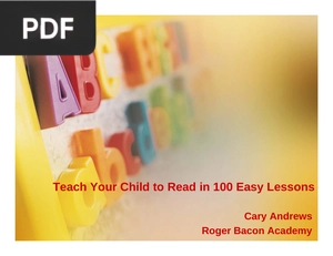 Teach Your Child to Read in 100 Easy Lessons (Inglés) (Presentación)