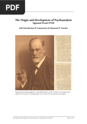 The Origin and Development of Psychoanalysis Sigmund Freud (1910) (Inglés)