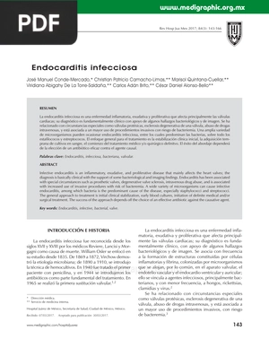 Endocarditis infecciosa