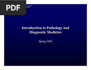 Introduction to Pathology and Diagnostic Medicine (Inglés) (Presentación)