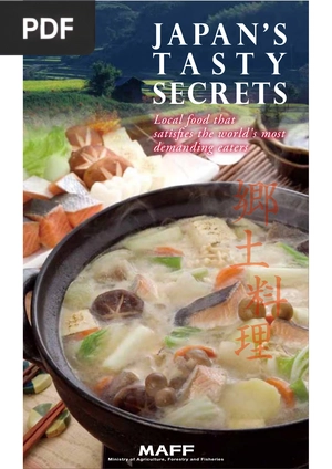 Japan's tasty secrets (Inglés)