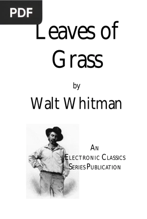 Leaves of Grass (Inglés)