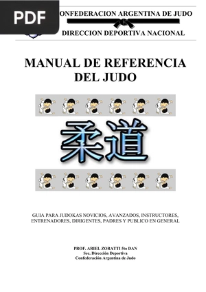 Manual de referencia de Judo