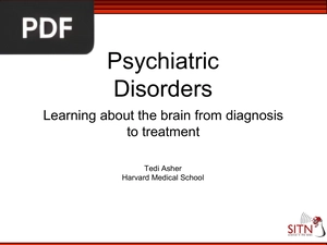 Psychiatric Disorders (Inglés) (Presentación)