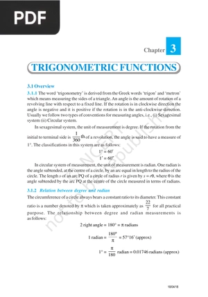 Trigonometric functions (Inglés)