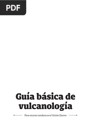 Guía básica de vulcanología