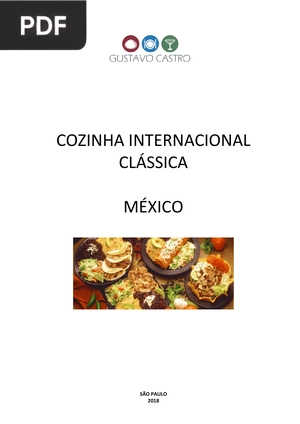 Cozinha Internacional Clássica (Portugués)