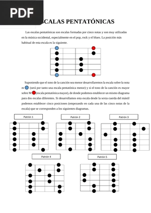 Escalas pentatónicas