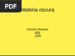 Materia oscura (Presentacion)