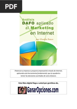 Análisis DAFO o FODA aplicado al Marketing en Internet